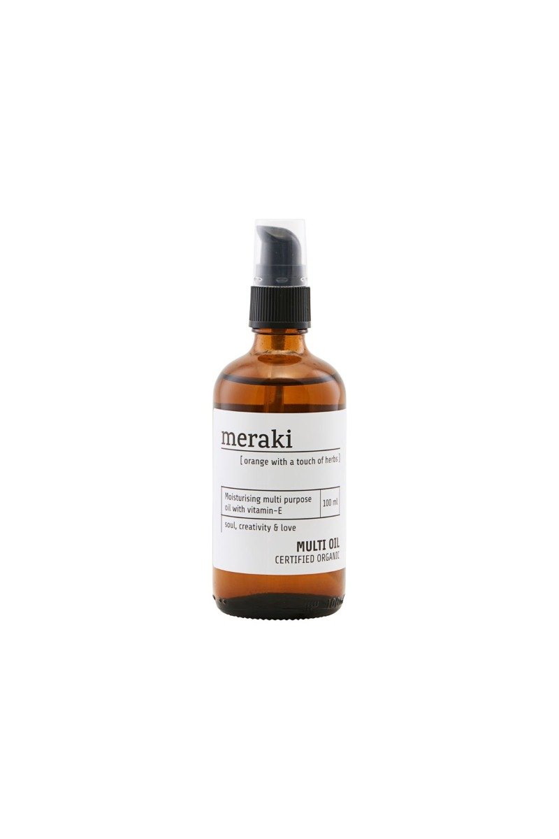 Meraki multiolie, orange & herbs - 100 ml. - Bahne